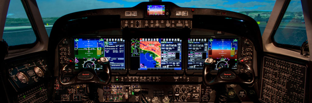 King Air 350 Pro Line Fusion Cockpit
