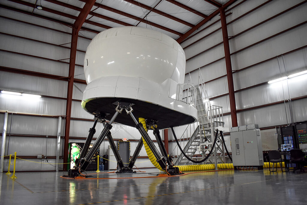 RTC King Air 350i Training Full Flight Simulator Level D King Air 350 Pro Line Fusion