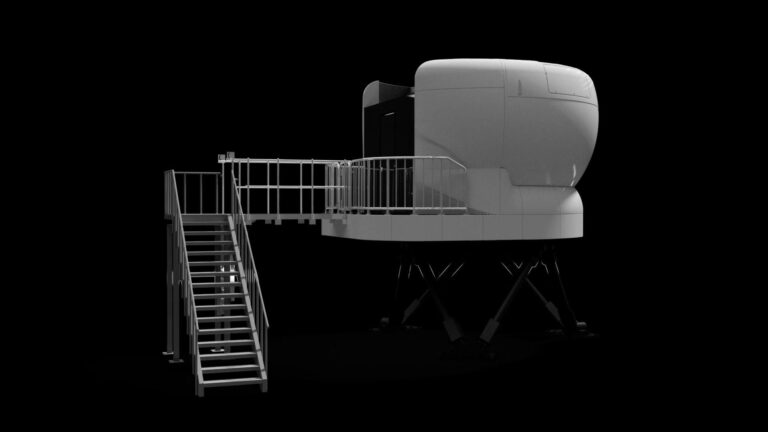 A model of a full flight simulator