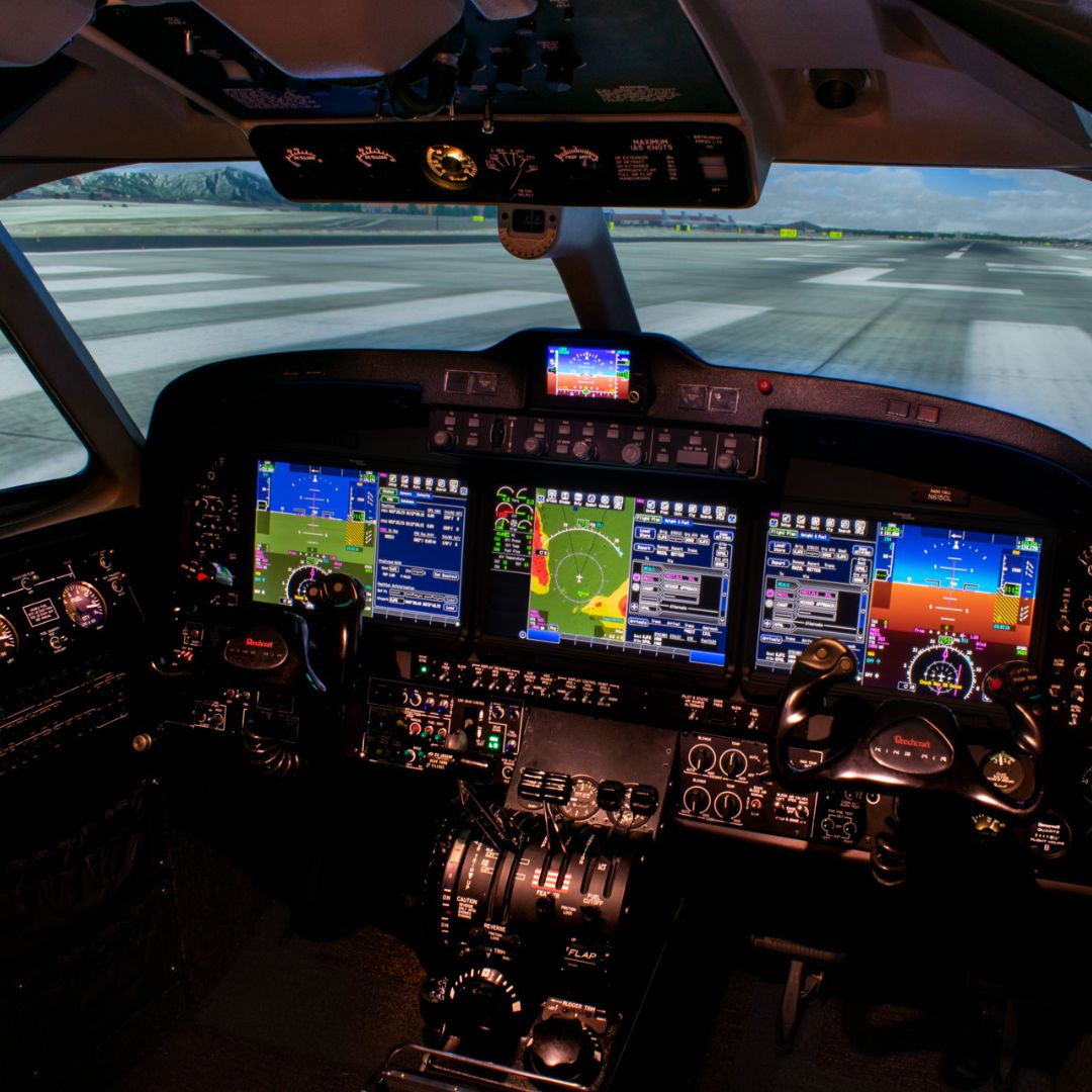 king air control panel