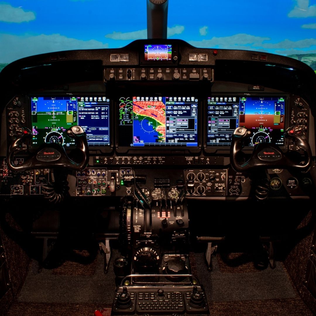 king air 350 simulator