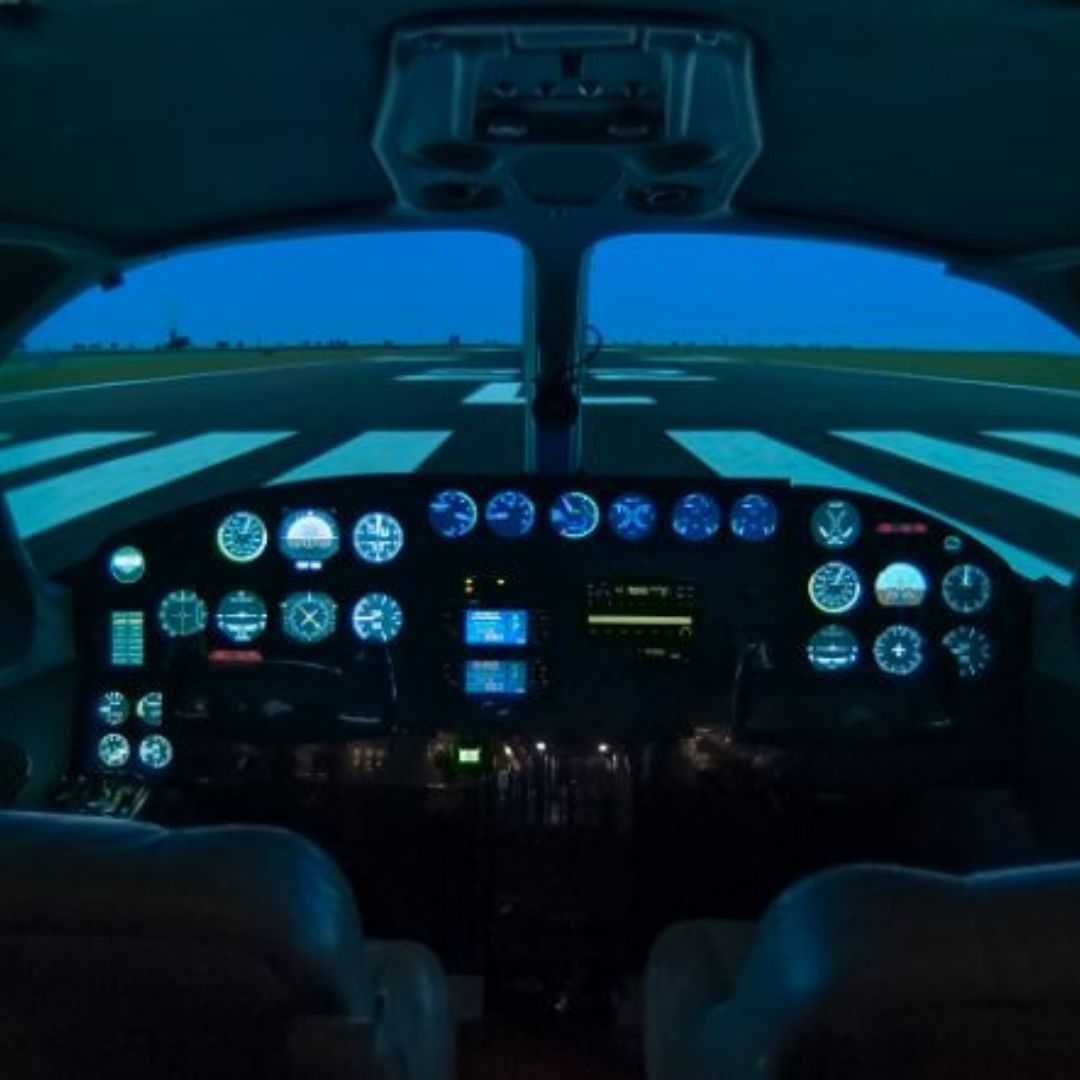 flight training cockpit
